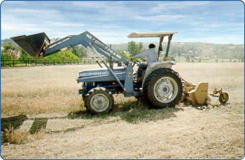 Flail mowing reduces the threat of fire by cutting down medium to large weeds and vegetation. By reducing the growth to a level that is closer to the ground, it promotes a more controllable condition for firefighters.