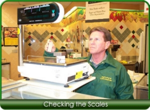 checking the scales